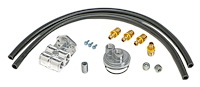 Single Oil Filter Relocation Kit