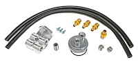 Single Oil Filter Relocation Kit