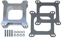 2" Holley/AFB 4-bbl Carburetor Spacer Open Plenum