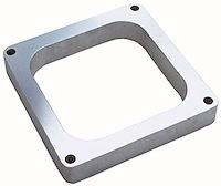 1" Holley 4500 Dominator Carburetor Spacer Open Plenum