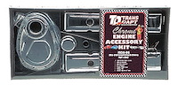 Timing Cover Style Chrome Engine Dress-Up Kit 1958-86 Small Block Chevy