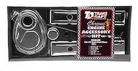 Timing Cover Style Chrome Engine Dress-Up Kit 1958-86 Small Block Chevy