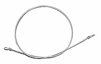 Replacement Hood Pin Lanyards Steel with Plastic Sheathing
