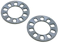 Cast Aluminum Wheel Spacers Fits 5 x 4-1/2", 4-3/4", 5" Bolt Pattern