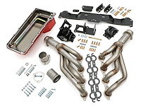 LS Engine Swap Kit for 1975-1981 Chevrolet Camaro and Pontiac Firebird [Auto, 1.750 in. Mid-Length Stainless Headers, Uncoated]