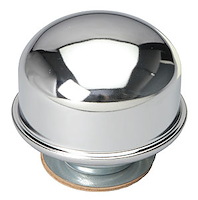 Chrome Valve Cover Breather/Oil Filler Cap Twist-In