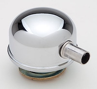 Chrome Valve Cover Breather/Oil Filler Cap Twist-In