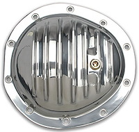 Polished Aluminum Differential Cover Kit 1977-91 GM Intermediates (10-Bolt, Front)