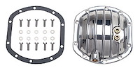 Polished Aluminum Differential Cover Kit 1966-03 Dodge w/Dana 25-27-30 (10-Bolt) Front