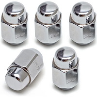60° Conical Acorn Lug Nuts Right-Hand Thread: 7/16"-20