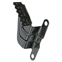 Timing Tab for 1965-1990 Big Block Chevy 396-454 Engines [8 in. Balancers, Black Steel]