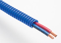 Convoluted Wire Harness Tubing Diameter: 1/4"
