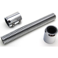 Stainless Steel Radiator Hose Kit Hose Length: 12"