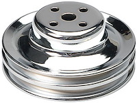 Small Block Ford OEM Pulley 1965-66 2-Groove Upper Pulley