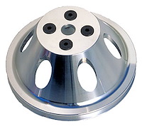 8890 Water Pump Pulley Big Block Chevy 396-454, For Short Water Pump [Polished]