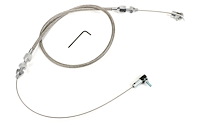 Premium Universal Fit Throttle Cable Length: 24"