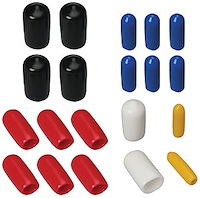 Vacuum Line Cap Kit Includes: (2) Yellow 1/8"
