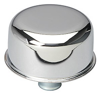 Chrome Valve Cover Breather Push-In
