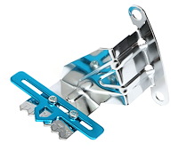 Chrome Timing Tab with Pointer Small Block Chevy V8 283-350 & 4.3L V6