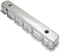 Chrome Plated Steel Valve Cover Chevy 6-Cylinder 194, 230, 250, 292 L6