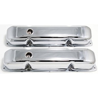 Chrome Plated Steel Valve Covers Big Block Chrysler 383, 426, 440 Wedge V8
