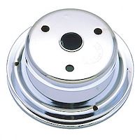 Chrome Crankshaft Pulley Depth: 6.9"
