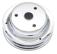 Chrome Crankshaft Pulley Depth: 6.9"