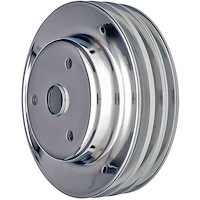 Chrome Crankshaft Pulley Depth: 7.8"