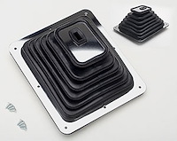 Heavy-Duty Rubber Shifter Boot 7-3/4" x 8-3/4"