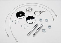 Hood Pin Set 1/4" Flip-Over Style