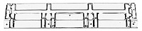 Standard Radiator Support Panel 1973-80 Chevy Truck with Automatic Transmission