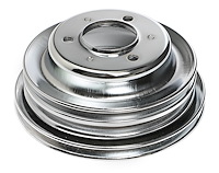 Chrome Crankshaft Pulley Depth: 7.8"