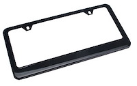 Stamped License Plate Frame 2-Hole Design without Light
