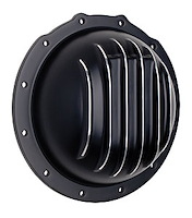Black Powdercoated Aluminum Differential Cover Kit 1976-85 Jeep CJ-5, CJ