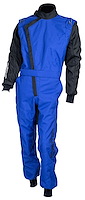 ZK-40 Karting Race Suit X-Large - Blue/Black