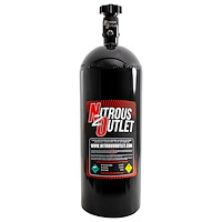 00-30140 10lb Nitrous Bottle, .508 ID Billet Valve