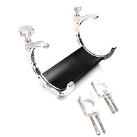 00-32059-H Billet Bar Mount Heated Bottle Bracket, 1-3/4 in. Bar