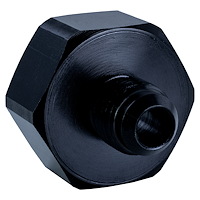 00-34022 6AN Bottle Valve Nut & Gasket, CGA 660/Black