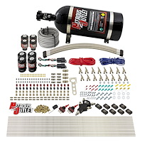 00-10434-L-SBT-DS-10 8-Cyl Dual-Stage Direct Port System, Four .112 Nitrous Solenoids
