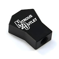 50-01722 Powersports 1 In 3 Out Distribution Block, 1/8 in. NPT Inlet, 5-16/24 in. Outlets
