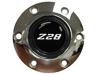 S6 Horn Button Cap White Camaro Z28 Emblem