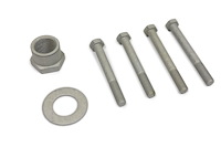 79079001 Big Bore Sector Shaft Bracket Hardware Kit for 2007-2018 Jeep Wrangler JK, Fits Select Jeep Wrangler JL, Gladiator JT