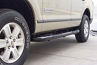 Black Powdercoated Nerf Bars 1980-1996 Ford F-350/F-250/F-150 Regular Cab and Ford Bronco