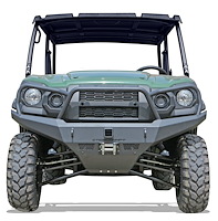 70-2000 Front Bumper Replacement Kawasaki Mule Pro-FX/FXT/DX/DXT UTV [Fine Textured Black]