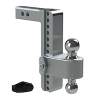 Turnover Ball 10" Drop Hitch with 2" Shank