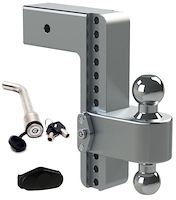 Turnover Ball 10" Drop Hitch with 3" Shank Keyed Alike