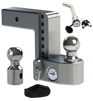 6" Drop Hitch with 2.5" Shank Keyed Alike