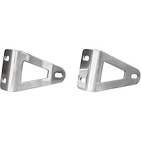 HDX Grille Guard LED Light Bracket [Polished]