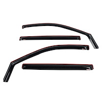 In Channel Wind Deflector 4pc for Select GM Trucks and SUVs [Molded]