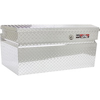 Aluminum Finish 49" Trailer Tongue Box